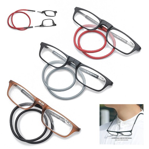 Magnetic hanging neck reading - neck,