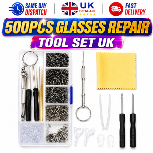 500pcs glasses repair kit - 500pcs,