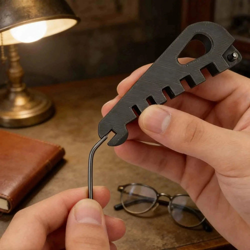 Eyeglass frame adjustment tool - frame,