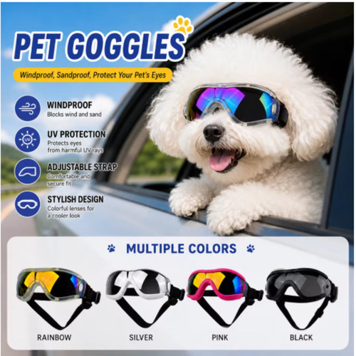 Dog goggles protection - goggles, uv