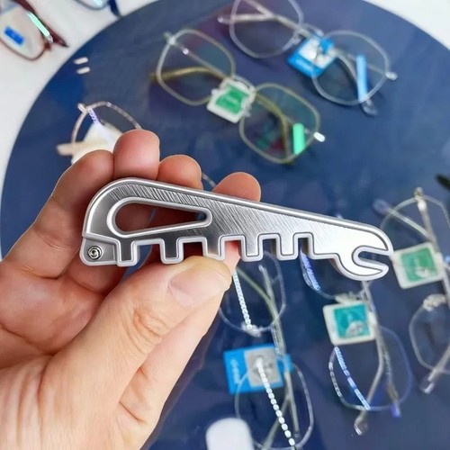 Eyeglass frame adjustment tool - frame,
