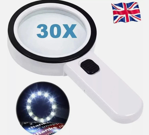30x extra large - extra, magnifying