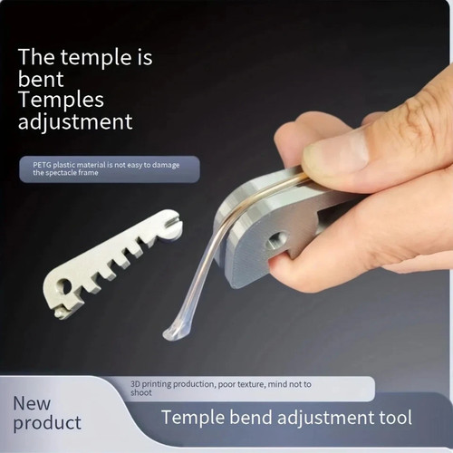 Eyeglass frame adjustment - eyeglass,