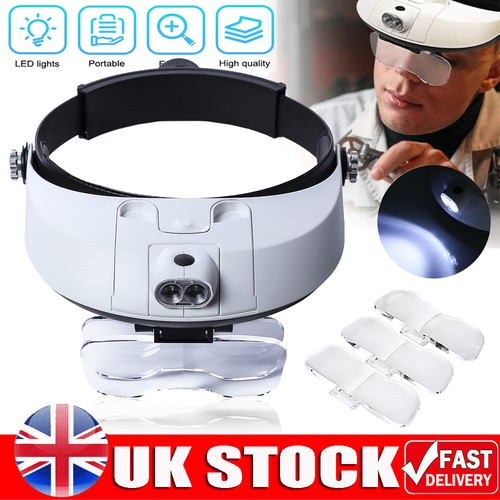 Head mounted magnifying - head-mounted,