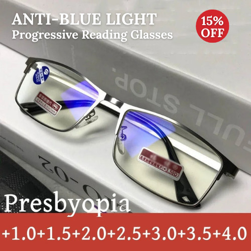 Stainless steel anti blue ray - anti,